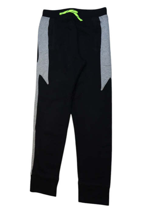 A Black Sweatpants from Crewcuts in size 10Y for boy. (Front View)