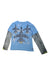 A Blue Long Sleeve T Shirts from City Threads in size 5T for boy. (Front View)