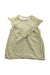 A Yellow Sleeveless Tops from Bonpoint in size 4T for girl. (Front View)