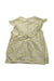 A Yellow Sleeveless Tops from Bonpoint in size 4T for girl. (Back View)