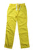 A Yellow Casual Pants from Petit Bateau in size 6T for neutral. (Front View)