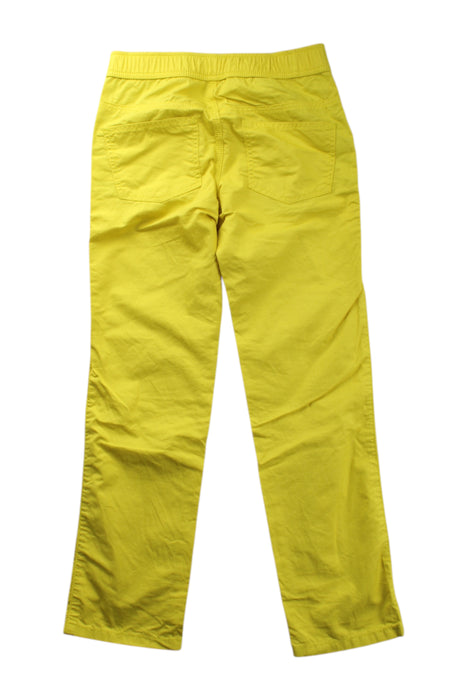 A Yellow Casual Pants from Petit Bateau in size 6T for neutral. (Back View)