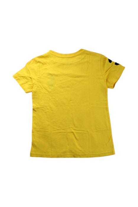 A Yellow Short Sleeve T Shirts from Polo Ralph Lauren in size 5T for boy. (Back View)