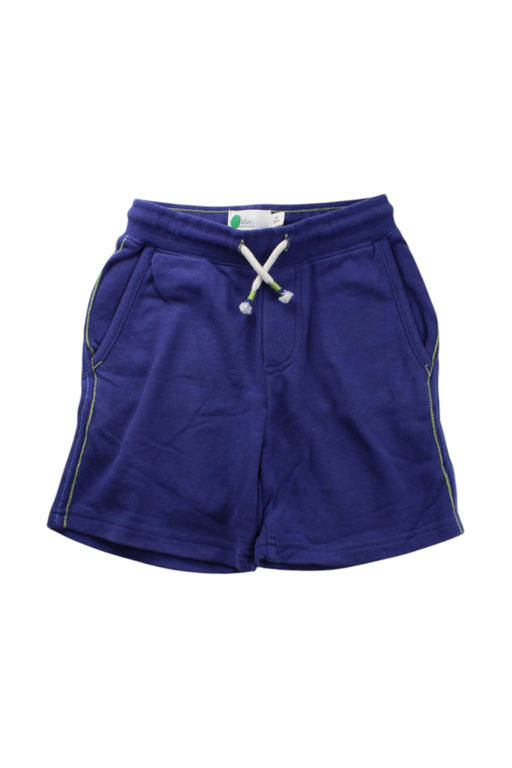 A Blue Shorts from Boden in size 4T for neutral. (Front View)