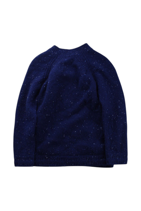 A Navy Cardigans from Bonpoint in size 4T for neutral. (Back View)