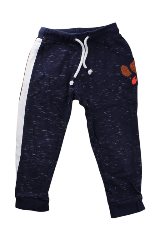 A Navy Sweatpants from Seed in size 3T for neutral. (Front View)