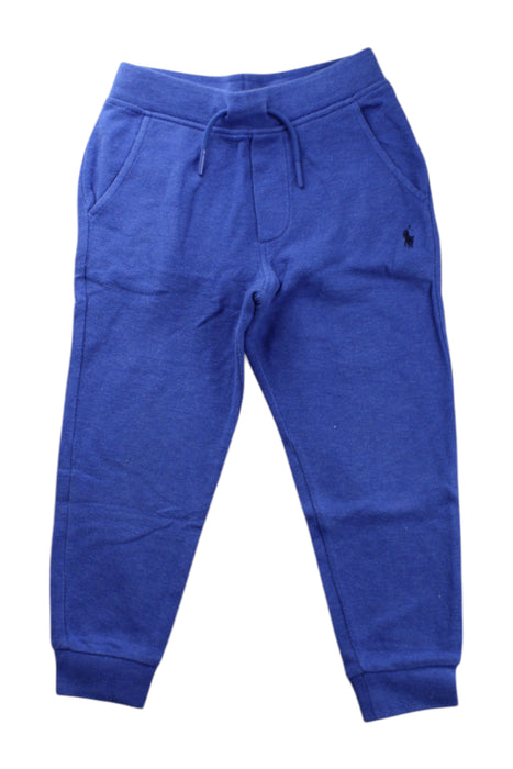A Blue Sweatpants from Polo Ralph Lauren in size 4T for neutral. (Front View)