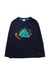 A Navy Long Sleeve Tops from Paul Smith in size 6T for boy. (Front View)