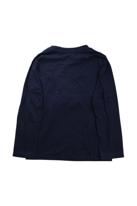 A Navy Long Sleeve Tops from Paul Smith in size 6T for boy. (Back View)