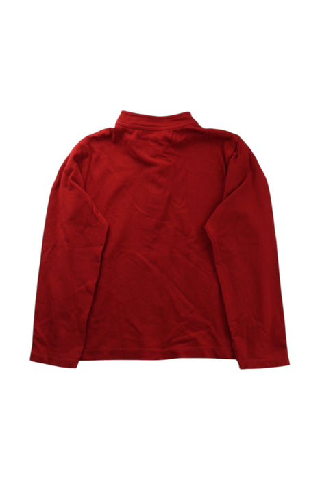 A Red Long Sleeve Polos from Bonpoint in size 6T for neutral. (Back View)