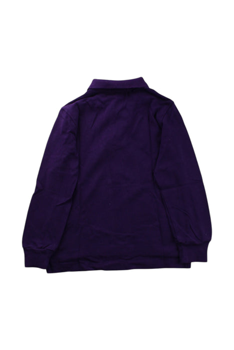 A Purple Long Sleeve Polos from Polo Ralph Lauren in size 4T for boy. (Back View)