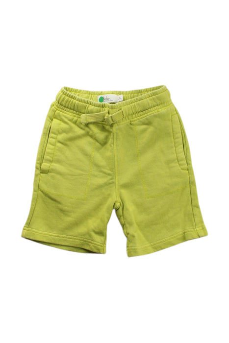A Green Shorts from Boden in size 4T for neutral. (Front View)