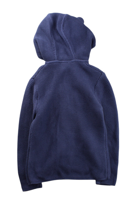 A Navy Coats from The Little White Company in size 5T for neutral. (Back View)
