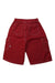 A Red Shorts from City Threads in size 4T for boy. (Back View)