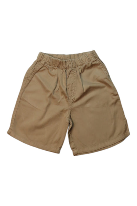 A Beige Shorts from City Threads in size 4T for boy. (Front View)