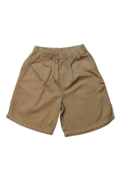 A Beige Shorts from City Threads in size 4T for boy. (Front View)