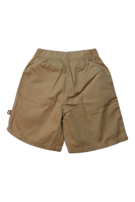 A Beige Shorts from City Threads in size 4T for boy. (Back View)