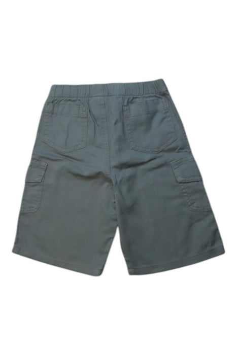 A Green Shorts from City Threads in size 4T for boy. (Back View)