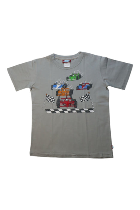 A Multicolour Short Sleeve T Shirts from City Threads in size 5T for boy. (Front View)
