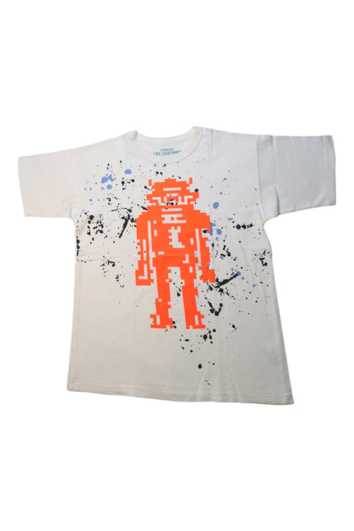 A White Short Sleeve T Shirts from Crewcuts in size 12Y for boy. (Front View)