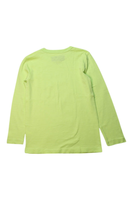 A Green Long Sleeve T Shirts from Crewcuts in size 4T for boy. (Back View)