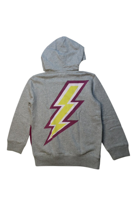A Grey Hooded Sweatshirts from Boden in size 4T for boy. (Back View)