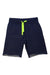 A Navy Shorts from Crewcuts in size 5T for boy. (Front View)