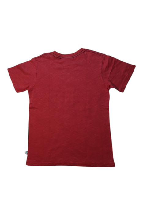A Red Short Sleeve T Shirts from City Threads in size 5T for boy. (Back View)