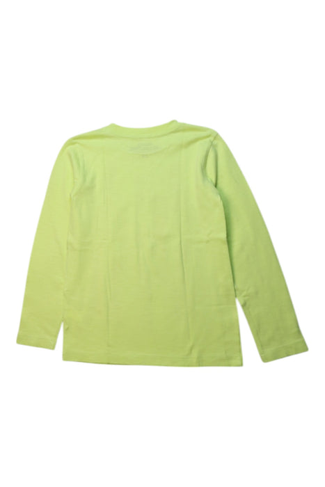A Green Long Sleeve T Shirts from Crewcuts in size 4T for boy. (Back View)