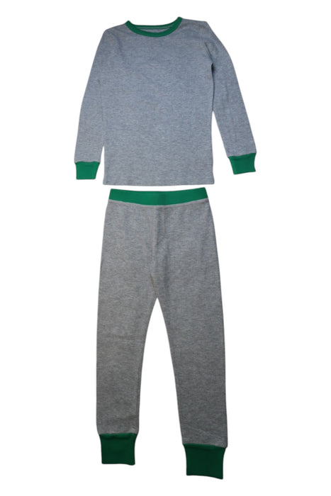 A Grey Pyjama Sets from Crewcuts in size 5T for boy. (Front View)