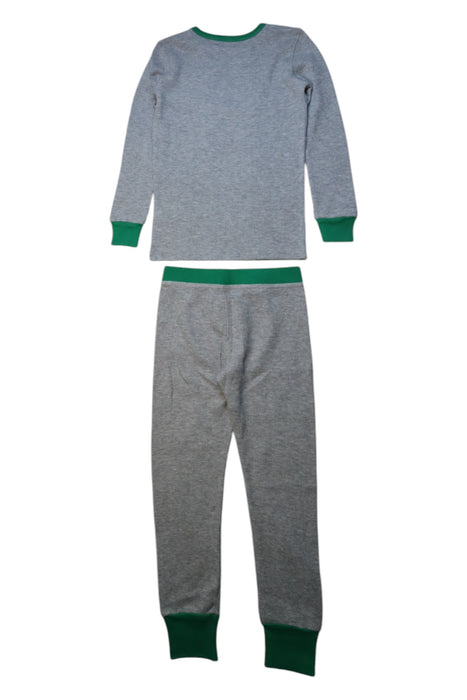 A Grey Pyjama Sets from Crewcuts in size 5T for boy. (Back View)
