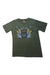 A Green Short Sleeve T Shirts from City Threads in size 5T for boy. (Front View)