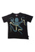 A Black Short Sleeve T Shirts from City Threads in size 4T for boy. (Front View)