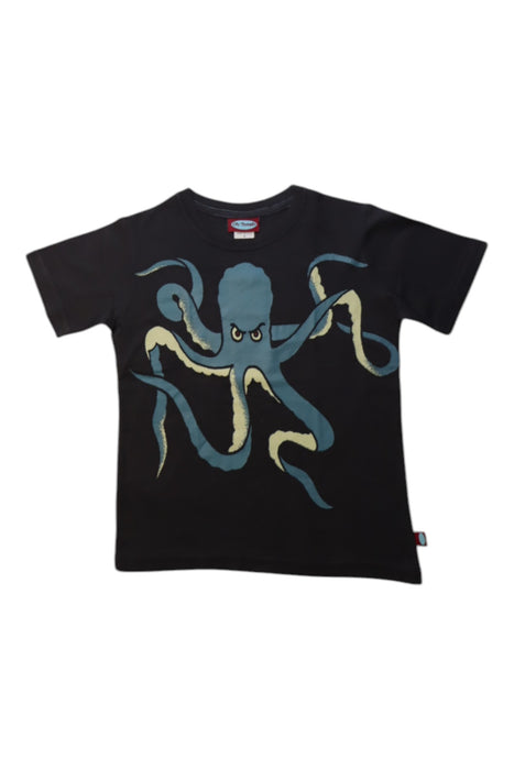 A Black Short Sleeve T Shirts from City Threads in size 4T for boy. (Front View)