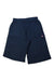 A Navy Shorts from City Threads in size 4T for boy. (Front View)