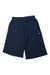 A Navy Shorts from City Threads in size 4T for boy. (Front View)