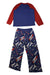A Multicolour Pyjama Sets from Boden in size 5T for boy. (Back View)