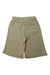 A Beige Shorts from City Threads in size 4T for boy. (Back View)