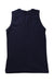 A Navy Sleeveless T Shirts from Petit Bateau in size 4T for boy. (Back View)