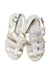 A White Sandals from Melissa in size 7Y for girl. (Back View)