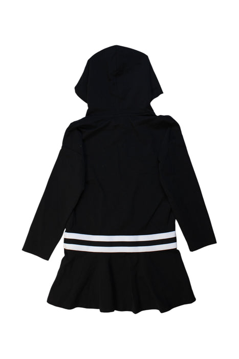 A Black Long Sleeve Dresses from DKNY in size 6T for girl. (Back View)