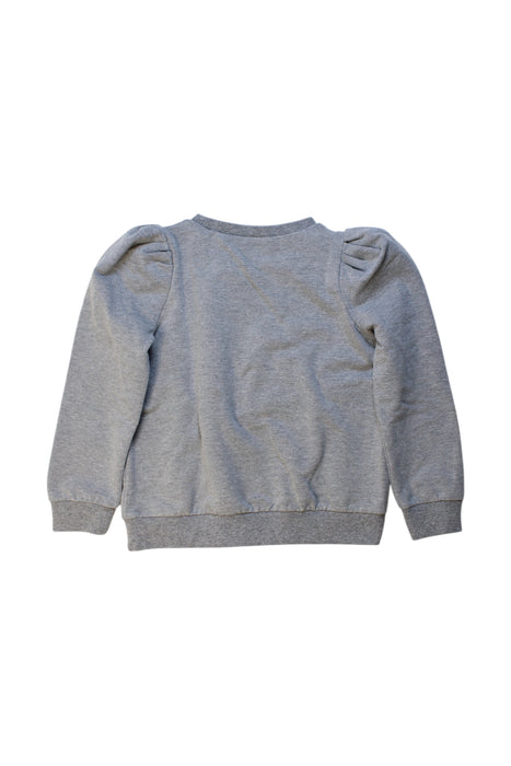 A Grey Crewneck Sweatshirts from Mayoral in size 6T for girl. (Back View)