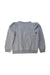 A Grey Crewneck Sweatshirts from Mayoral in size 6T for girl. (Back View)