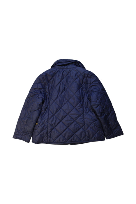 A Navy Puffer/Quilted Coats & Outerwear from Polo Ralph Lauren in size 4T for neutral. (Back View)