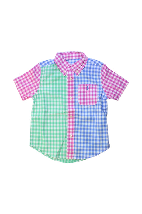 A Multicolour Short Sleeve Shirts from Ralph Lauren in size 18-24M for neutral. (Front View)