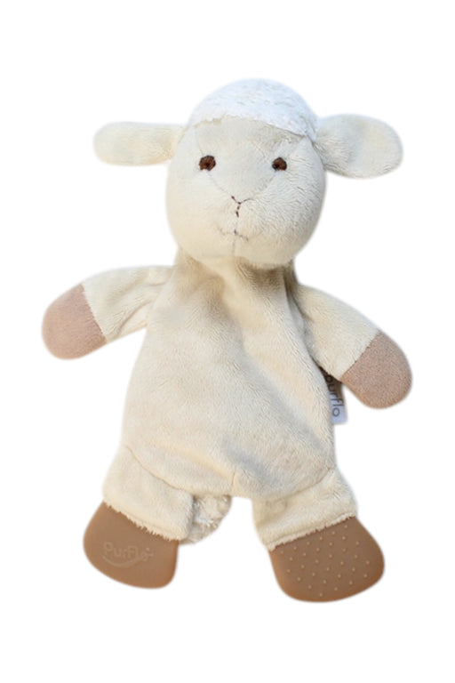 A Ivory Soft Toys from PurFlo in size O/S for neutral. (Front View)