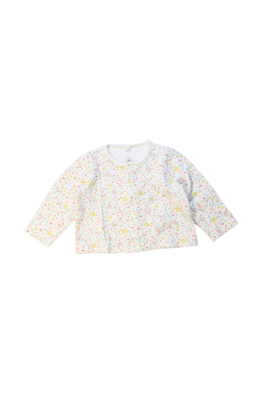 A Multicolour Long Sleeve Tops from Petit Bateau in size 6-12M for girl. (Front View)