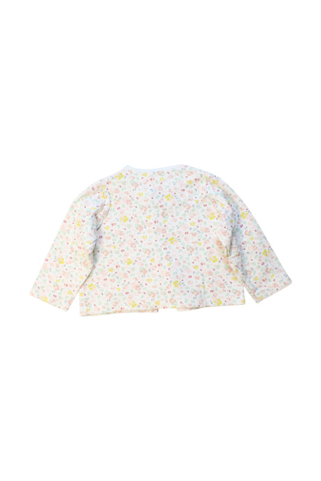 A Multicolour Long Sleeve Tops from Petit Bateau in size 6-12M for girl. (Back View)