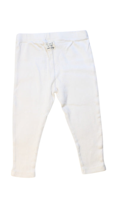 A White Leggings from Wilson & Frenchy in size 12-18M for girl. (Back View)