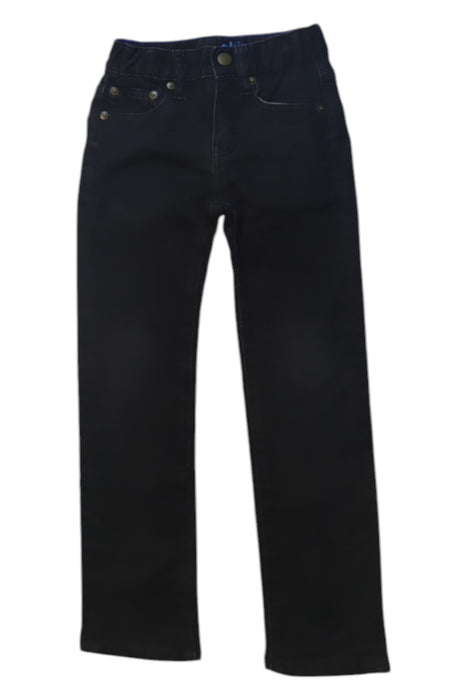 A Black Jeans from Crewcuts in size 5T for boy. (Front View)